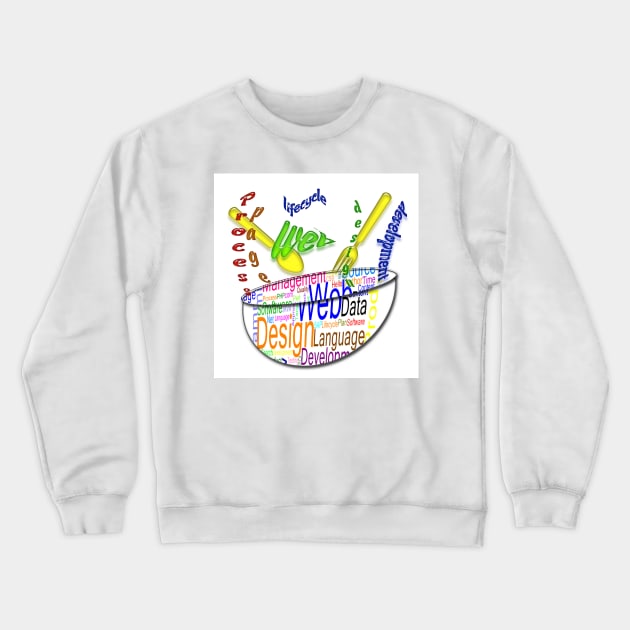 Mixing bowl Crewneck Sweatshirt by ikshvaku